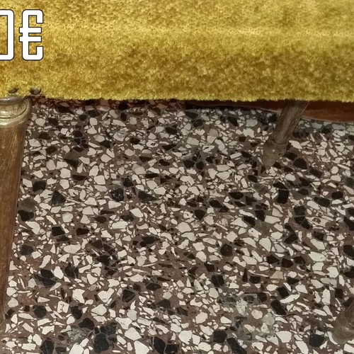 2 HANDMADE ANTIQUE STOOLS +40 YEARS