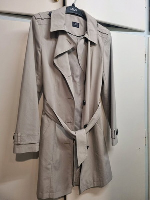 Καμπαρτίνα Marks & Spencer μπεζ σαν καινούργια, μέγεθος M