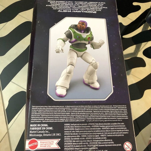 Alisha Hawthorne 30cm Space Ranger Alpha figure like new from Lightyear Disney Pixar