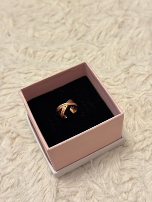 Silver 925 Earring New in Rose Gold Tone