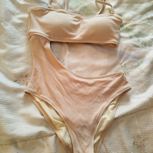 Luigi women's swimsuit beige like new, size S - M