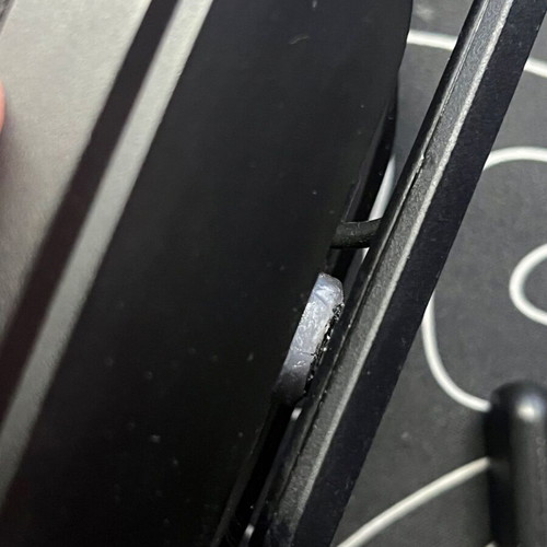 Logitech G522 Lightspeed headphones used with minor arm crack