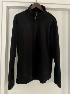McKinley men's fleece 1/4 zip used, black, size L