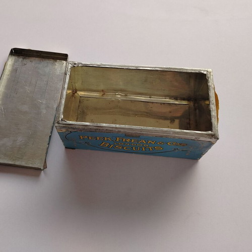 Peek Frean's Biscuits Vintage Metal Biscuit Tin Used