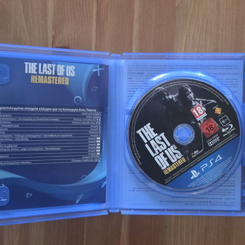 The Last of Us Remastered PS4 game used, PlayStation Hits edition