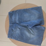 Benetton Boys' Denim Shorts Like New, Blue, Age 7-8