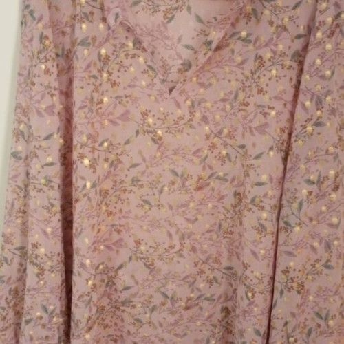 Shein women's top like new, pink, semi-transparent, size XXXL
