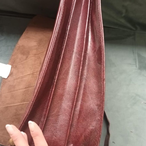 Professional briefcase new brown leatherette