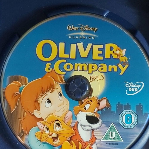Oliver and Company DVD used, dubbed with Greek subtitles