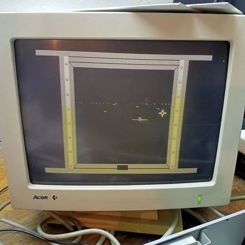 Acer CGA Monochrome Monitor used
