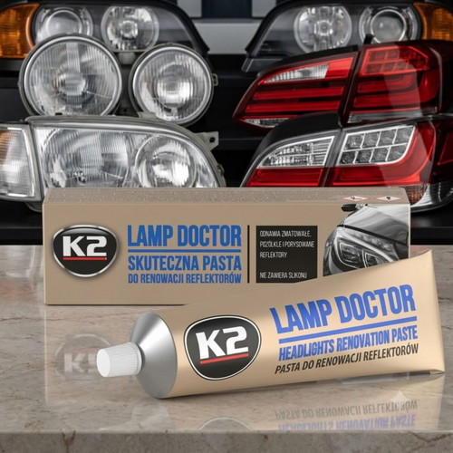 Headlight Cleaning Paste 60gr new, restores clarity