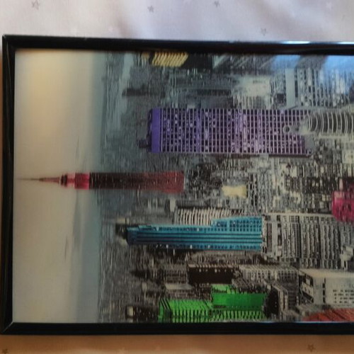Framed art print like new