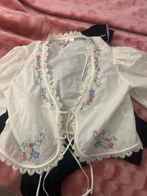 H&M Crop Top σαν καινούργιο, άσπρο, μέγεθος L