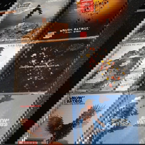 Snow Patrol πακέτο 6 μεταχειρισμένων άλμπουμ με ειδικές εκδόσεις