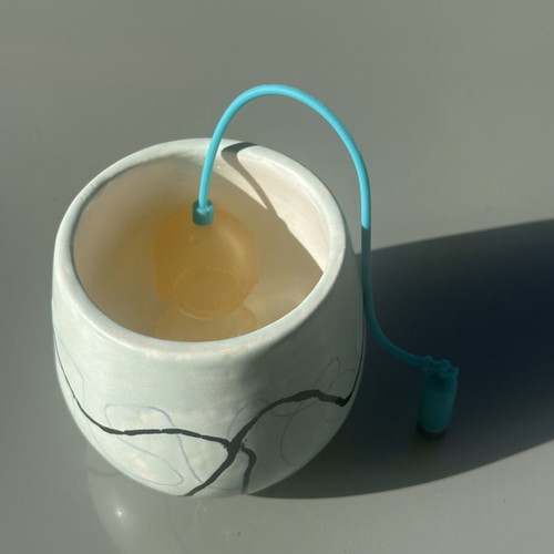 Fred & Friends Deep Tea Diver tea and herb filter like new