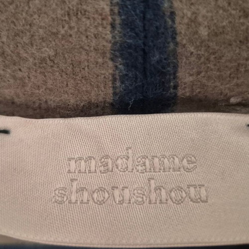 Madame Shou Shou outerwear like new, one size, brown and blue