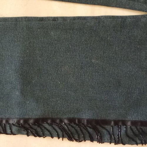 Morgan bootcut jeans with black bead fringes, like new
