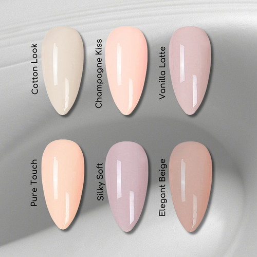 Mixcoco gel nail polish collection new, 6 pieces of 7.5 ml