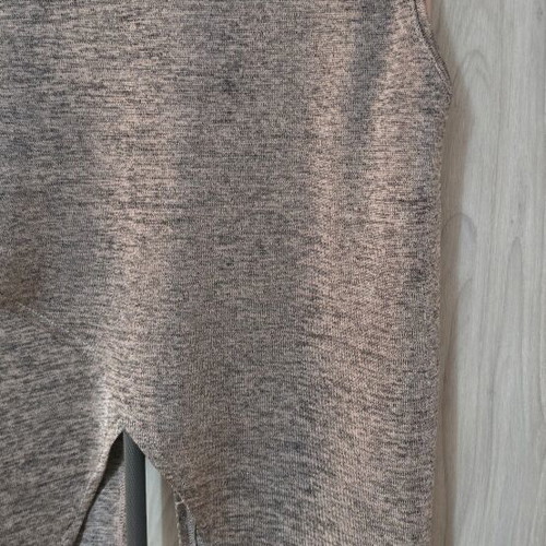 Bershka blouse with shimmer like new, beige, size S