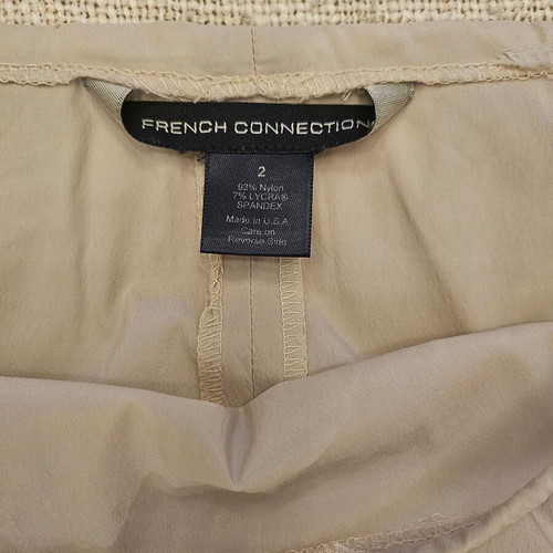 Skirt French Connection beige size S like new, below knee
