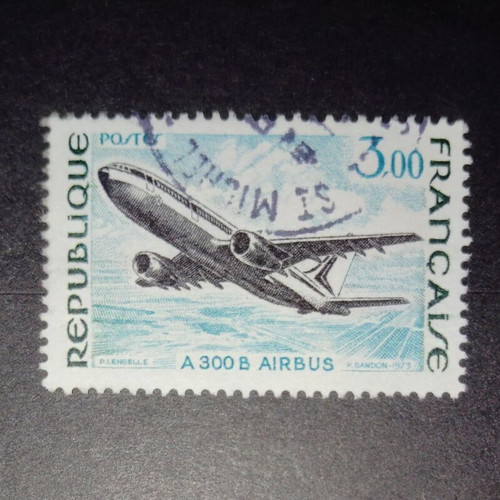 France 1973 single series stamps