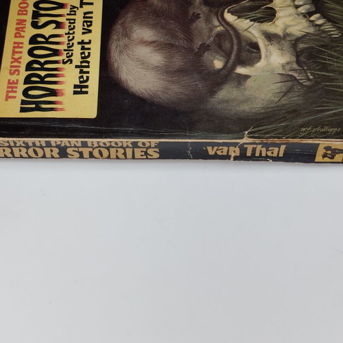 Herbert Van Thal The 6th Pan Book Of Horror Stories book, 1965