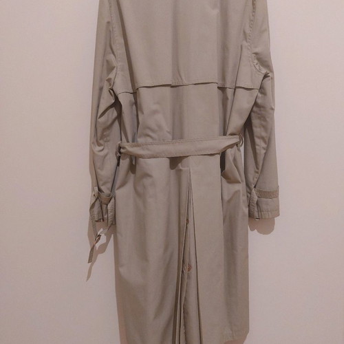 Men's trench coat Large used, beige