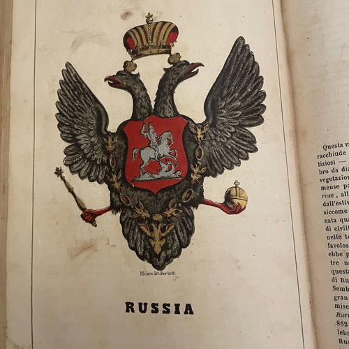 Geografia Storica Moderna Universale Volume 2 used, Italian