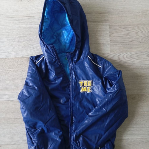 United Colors of Benetton children's windbreaker jacket, blue, age 7-8