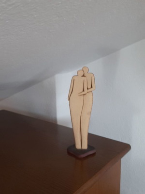 Ceramic romantic handmade decorative used