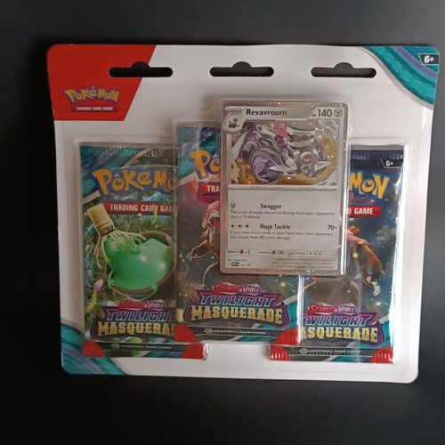 Pokémon TCG Twilight Masquerade 3-Pack Blister sealed