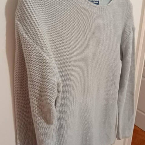 Charles Vogele autumn knitted sweater like new, gray