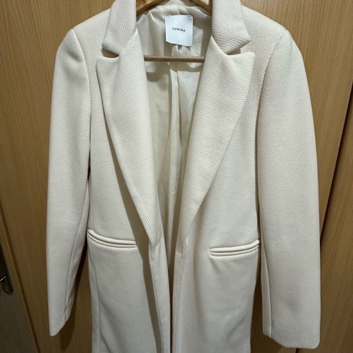 Lumina coat beige size small like new