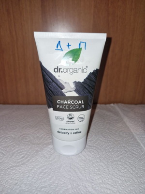 Dr Organic Charcoal Face Scrub like new