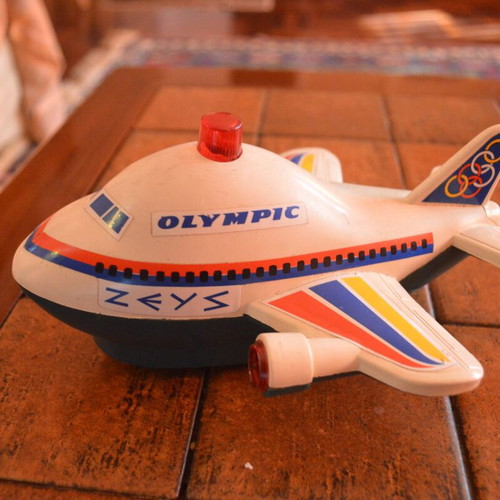 Olympic Airways Zeus toy used, collectible