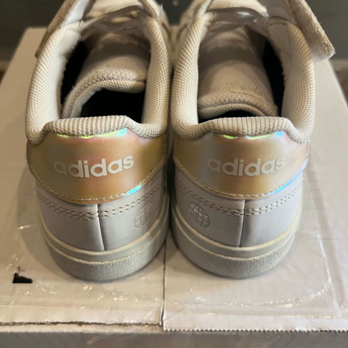 Adidas Grand Court 2.0 ν.33 σαν καινούργιο, λευκό με ροζ ιριδίζον