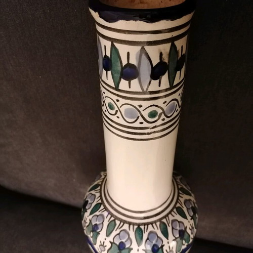 Flower vase used with hand painting 30x16cm