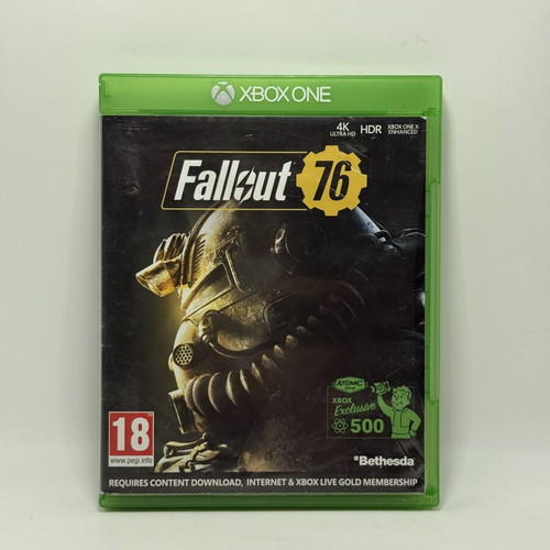 Fallout 76 Xbox One used action adventure game