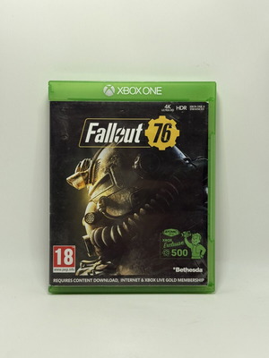 Fallout 76 Xbox One used action adventure game