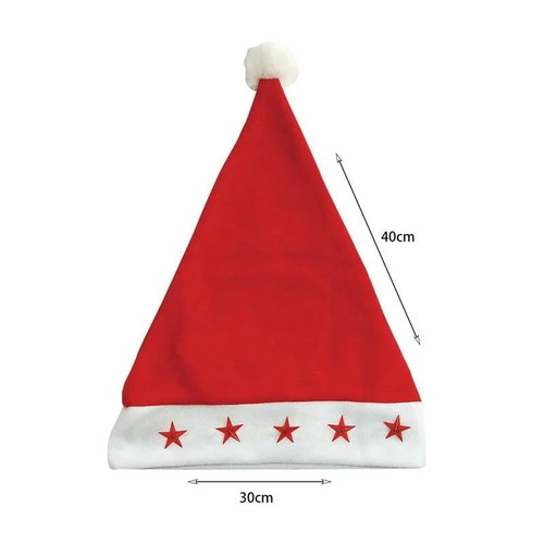Christmas Santa Hat with Light Red One Size