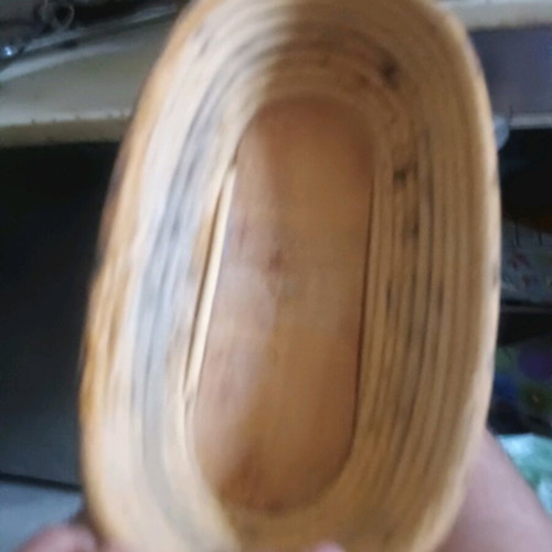 Wooden oval bread tray used, pack of 3 pieces