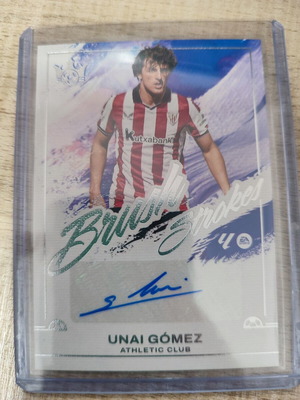 Unai Gomez autograph card like new