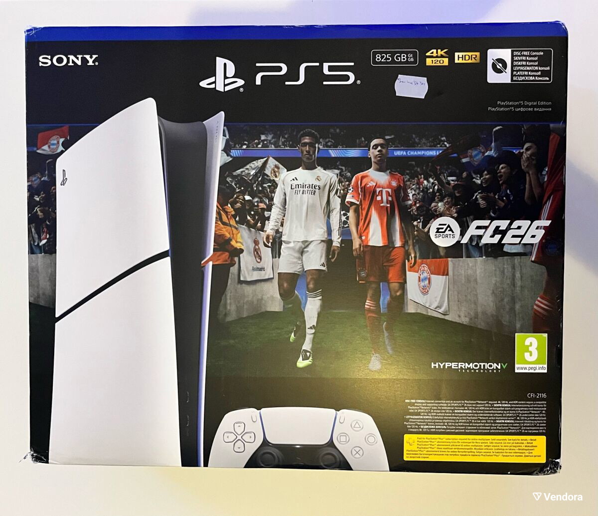SonyPlayStation5DigitalSlim825GBσανκαινούργιο