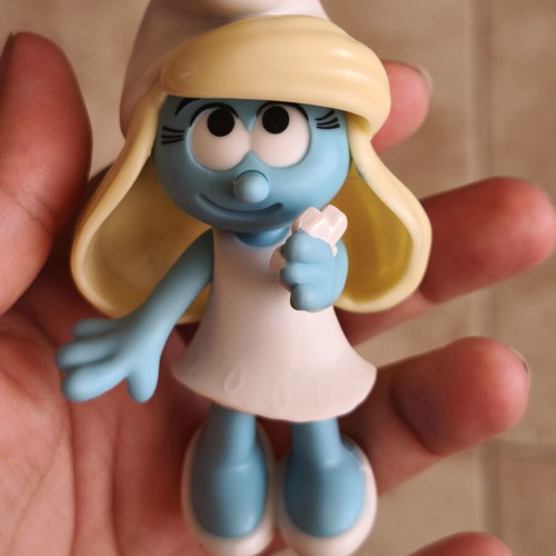 Smurfette 2024 original collectible figure, 9cm, Peyo Smurf