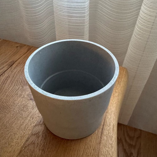 Plastic plant with pot like new