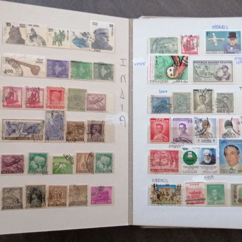Asian Stamp Collection used, 20th Century Themes