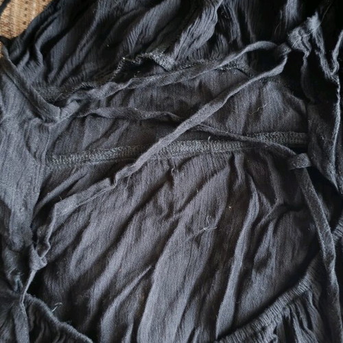 Dress pajama new, black, size XS