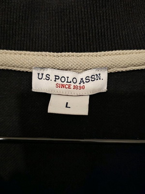 U.S. Polo Assn. t-shirt size L like new, black