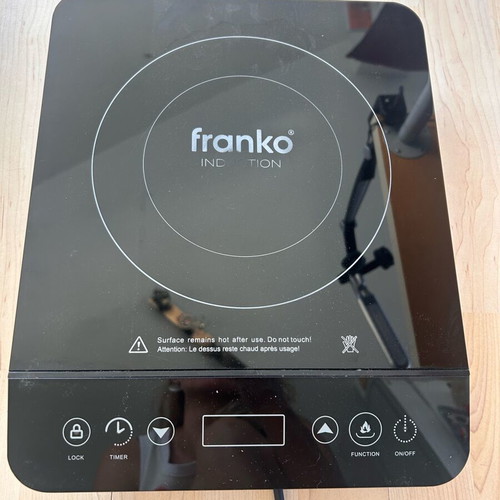 Franko Portable Induction Hob FIH-1181 used, 1800W with box