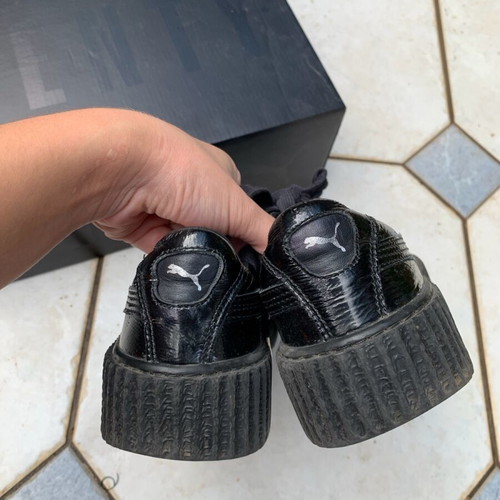 FENTY Puma Creeper by Rihanna women's sneakers like new, black, size 37